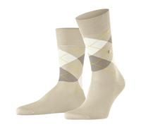 Burlington Tagessocke Manchester (Argyle-Muster) sandbraun Herren - 1 Paar, Größe 40-46
