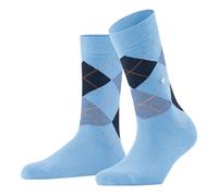 Burlington Tagessocke Queen (Argyle-Muster) hellblau Damen - 1 Paar, Größe 36-41