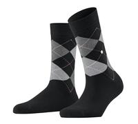 Burlington Tagessocke Queen (Argyle-Muster) schwarz Damen - 1 Paar, Größe 36-41
