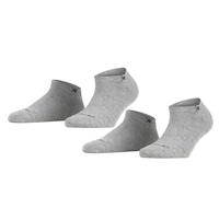 Burlington Tagessocke Sneaker Everyday grau Damen - 2 Paar, Größe 36-41
