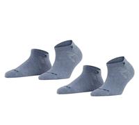 Burlington Tagessocke Sneaker Everyday jeansblau Damen - 2 Paar, Größe 36-41