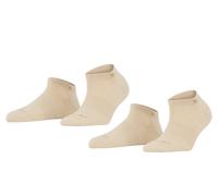 Burlington Tagessocke Sneaker Everyday sandbraun Damen - 2 Paar, Größe 36-41