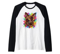Burma Katze Buntes Katzenporträt Raglan