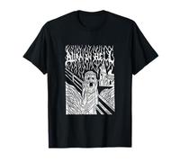 Burn In Hell Goth The Scream Burning Church Jesus Satan T-Shirt