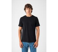 Burnell & Son Tshirt Herren 3er Pack aus 100% Baumwolle Regular Fit Basic Männer T-Shirt Set (S-5XL) Schwarz L