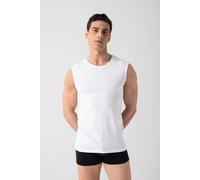 Burnell & Son Unterhemd Herren Ärmellos mit Rundhals 3er Pack - Muskelshirts Herren aus Baumwolle Slim Fit Weiss L