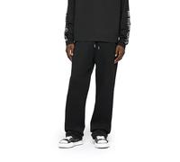 Burocs Basic Wide Sweatpants - Black - Wide Fit - Herren Jogginghose - B Stickerei - Elastik-Bund - Eingriffstaschen, Farbe:Black, Hosengröße:M