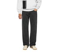 Burocs John Straight Jeans - Black Grey - Jeans Herren - 5-Pocket-Style - Mit YKK-Reißverschluss - 100% Baumwolle, Farbe:Black Grey, Hosengröße:W32 L32