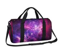 Bursting Galaxy-Sporttasche, Reisetasche, Wochenende, Übernachtungstasche, lässige Tragetasche, Reisetasche, Reisetasche, für Kinder, Mädchen, Jungen, Damen, Herren
