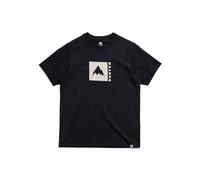 Burton Classic Mountain T-Shirt aus Bio-Baumwolle, kurzärmelig, true black, L