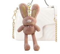 Bush Bunny, Keychain Bunny, Ohrenknopfhalter, Toychat Plüschhase Kaninchen Kaninchen Soft Cimio Grave Steckdosen für Kinder