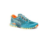 Bushido III Wide Woman, La Sportiva Mountain Running® Schuh Low Cut G00B53-Carbon/Limestone 40 wide