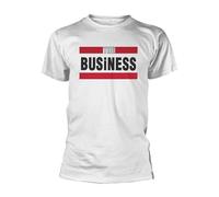 Business Do A Runner offiziell Männer T-Shirt Herren Casual Round White M