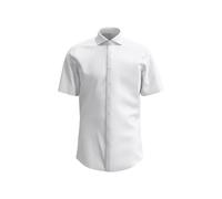 Businesshemd SEIDENSTICKER "Regular", Herren, Gr. L41, normale Ärmellängen, blau, 100% Baumwolle, gestreift, regular fit, gerader Abschluss, Hemden, Regular Kurzarm Kentkragen Streifen (87150006-41) b