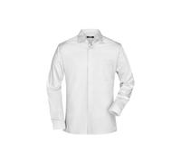 Business Hemd langarm "JN606" - James & Nicholson White M