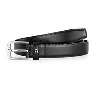 "Aigner Gürtel Basic mit S-Schließe Silber 125554, Schwarz" 100 cm