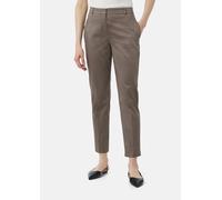 Business-Hose im Slim Fit aus Baumwollstretch braun 36