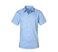 Promodoro Herren Poplin Shirt Kurzarm Hemd 6300 light blue L
