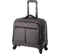 Lightpak Laptop-Trolley Phoenix Rollkoffer, 44 cm, 15 L, Grau