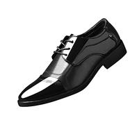 Business Schuhe Herren, Anzugschuhe Herren Lederschuhe Business Oxford Derby Schuhe Hochzeits Klassischer Schnürschuh Männer Anzugschuhe Brogues Hochzeitsschuhe Schnürhalbschuhe