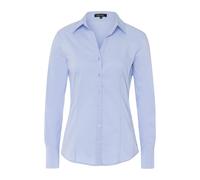 More & More Hemdbluse mit Label-Stitching in Hellblau, Größe 38