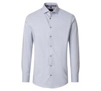 Businesshemd VENTI "VENTI Businesshemd uni", Herren, Gr. 41, Normalgrößen, blau, 100% Baumwolle, unifarben, schmal, Hemden (88691916-41) blau
