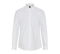 BOSS Black Hemd Herren Slim Fit Langarm Oxford weiß, M