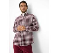 Businesshemd BRAX "Style DANIEL", Herren, Gr. 3XL, Normalgrößen, rot, Web, 100% Baumwolle, Hemden (81697613-XXXL) rot