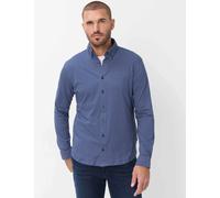 Businesshemd BRAX "Style DANIEL", Herren, Gr. M, Normalgrößen, blau (navy), 100% Baumwolle, Hemden (96790943-M) navy