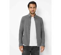 Businesshemd BRAX "Style DANIEL", Jungen, Gr. L, Normalgrößen, dunkelgrau, 100% Baumwolle, Hemden (41210950-L) dunkelgrau