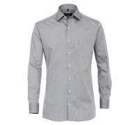 Casa Moda Hemd Modern Fit extra langer Arm 69 cm 100% Baumwolle Grau Herren Gr. 41