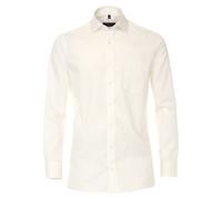 Businesshemd CASAMODA "CASAMODA extra langer Arm 69cm uni" Gr. 41, Normalgrößen, weiß (weißbeige) Herren Hemden (98669830-41) weißbeige