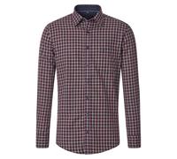 Businesshemd CASAMODA "CASAMODA Businesshemd Langarm kariert", Herren, Gr. 3XL, Normalgrößen, rot, 100% Baumwolle, kariert, lässig geschnitten, Hemden (51533100-XXXL) rot