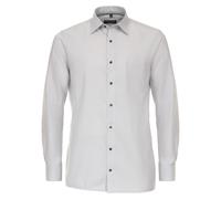 Casa Moda Businesshemd CASAMODA uni Herren 100% Baumwolle Comfort Fit Hellgrau Gr. 41