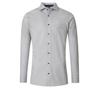 Casa Moda Modern Fit Hemd grün, Bedruckt