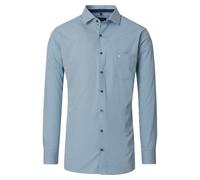 Businesshemd CASAMODA "CASAMODA Businesshemd Print", Herren, Gr. 44, Normalgrößen, grün, 100% Baumwolle, bedruckt, schmal, Hemden (52968127-44) grün