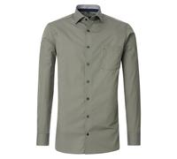Casa Moda Modern Fit Hemd grün, Faux-uni