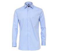 Businesshemd CASAMODA "CASAMODA uni" Gr. 43, Normalgrößen, blau (himmelblau) Herren Hemden (29534738-43) himmelblau