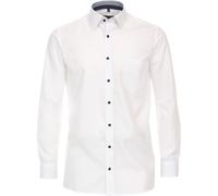 CASAMODA Businesshemd Uni Comfort Fit Weiß 43
