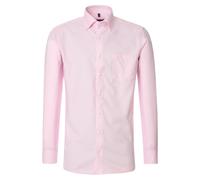 Businesshemd CASAMODA "CASAMODA Businesshemd uni", Herren, Gr. 44, Normalgrößen, rosa (zartrosa), 100% Baumwolle, unifarben, comfort fit, Hemden (97162918-44) zartrosa