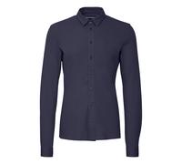 Casual Friday Slim Fit Freizeithemd mit Kentkragen Modell 'ARTHUR' in Marine, Größe XXL