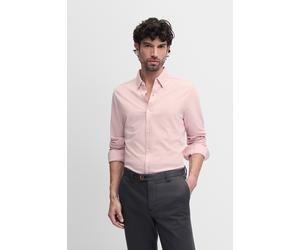 Businesshemd CINQUE "CIRONI", Herren, Gr. XXL, N-Gr, pink, Web, Obermaterial: 55% Baumwolle, 45% Polyester, unifarben, bequem normal, Rundhals, Ärmel mit Ärmelschlitz 1-Knopf-Manschette, Hemden, Hemdk