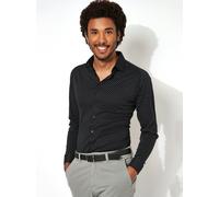 DESOTO Hemd Herren Slim Fit Langarm Kent blau, XXL