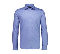 Businesshemd LINDBERGH "Business-Casual-Hemd Relaxed Fit", Herren, Gr. L, Normalgrößen, sky blau mel, Obermaterial: 100% Baumwolle, Hemden (64738816-L) sky blau mel