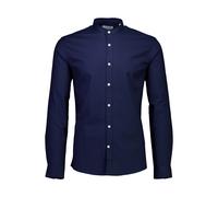 Businesshemd LINDBERGH "Lindbergh Oxford-Hemd", Herren, Gr. S, Normalgrößen, navy mix, Obermaterial: 97% Baumwolle, 3% Elasthan, Hemden (92067116-S) navy mix