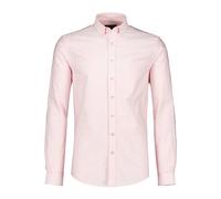 Businesshemd LINDBERGH "Oxford-Hemd (Langarm) Modern Fit", Herren, Gr. XXL, Normalgrößen, rosa (rot stripe), Obermaterial: 100% Baumwolle, Hemden (56668916-XXL) rot stripe