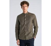 Businesshemd LINDBERGH "Oxford-Hemd Relaxed Fit", Herren, Gr. XL, Normalgrößen, army mix, Obermaterial: 97% Baumwolle, 3% Elasthan, Hemden (52097529-XL) army mix