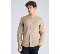 Businesshemd LINDBERGH "Oxford-Hemd Relaxed Fit", Herren, Gr. XL, Normalgrößen, lt stone mix, Obermaterial: 97% Baumwolle, 3% Elasthan, Hemden (74935952-XL) lt stone mix