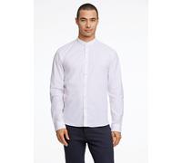 Businesshemd LINDBERGH "Oxford-Hemd Slim Fit", Herren, Gr. L, Normalgrößen, weiß, Obermaterial: 97% Baumwolle, 3% Elasthan, Hemden (58454331-L) weiß