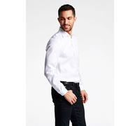 Businesshemd LINDBERGH "Lindbergh Business-Hemd", Herren, Gr. S, Normalgrößen, weiß, Oberstoff: 100% Baumwolle, Langarm, Hemden (51758146-S) weiß